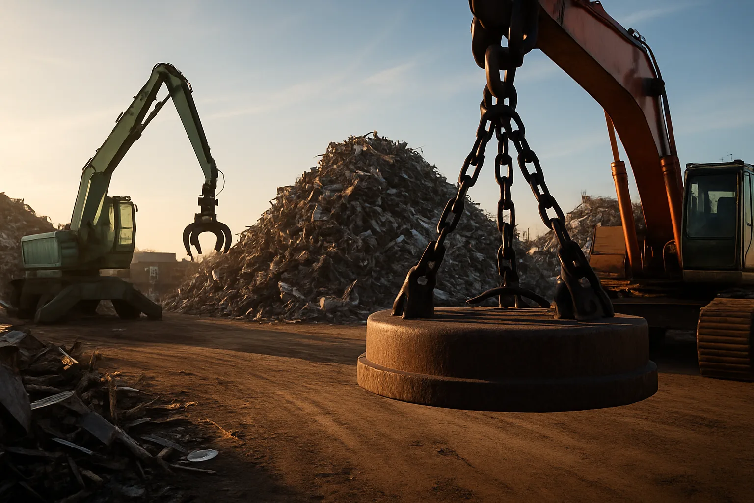 Red Deer Scrap Metal Auction: Magnet Test Strategy