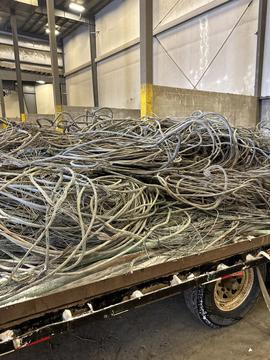 Best Scrap Prices | Copper Wire Piles for Scrap Metal Recycling