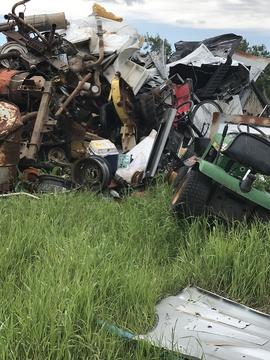 Best Scrap Prices | Junk Vehicle Pile with Scrap Metal and Equipment