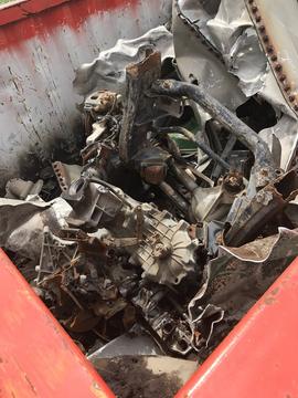 Best Scrap Prices | Scrap Metal Pile with Vehicle Parts and Recyclables